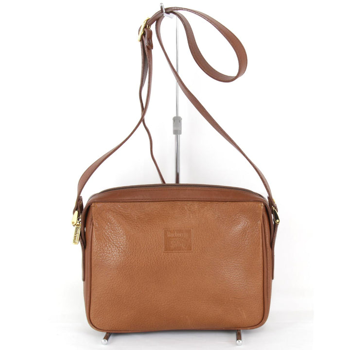『USED』 
BURBERRY バーバリー 
 ショルダーバッグ 
レザー ブラウン