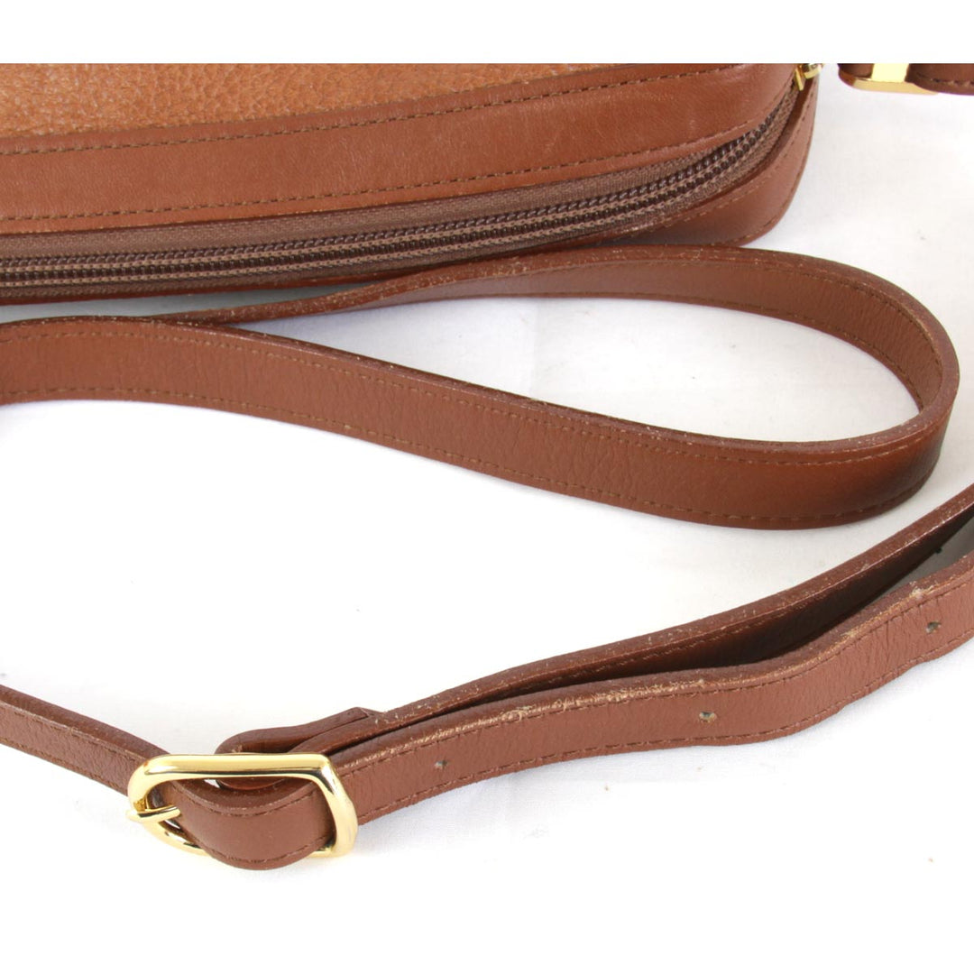 『USED』 
BURBERRY バーバリー 
 ショルダーバッグ 
レザー ブラウン