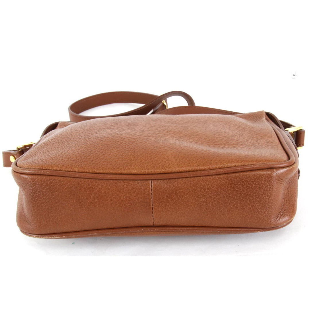 『USED』 
BURBERRY バーバリー 
 ショルダーバッグ 
レザー ブラウン