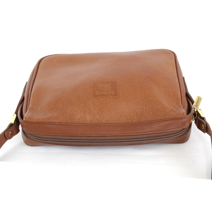 『USED』 
BURBERRY バーバリー 
 ショルダーバッグ 
レザー ブラウン