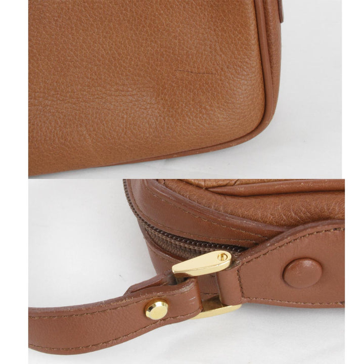 『USED』 
BURBERRY バーバリー 
 ショルダーバッグ 
レザー ブラウン