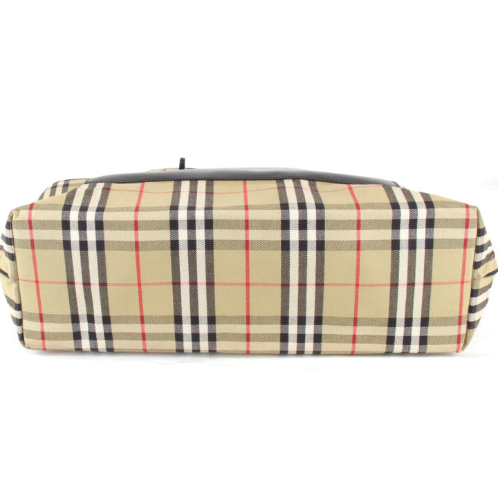 『USED』 
BURBERRY バーバリー 
 トートバッグ 
キャンバス ベージュ