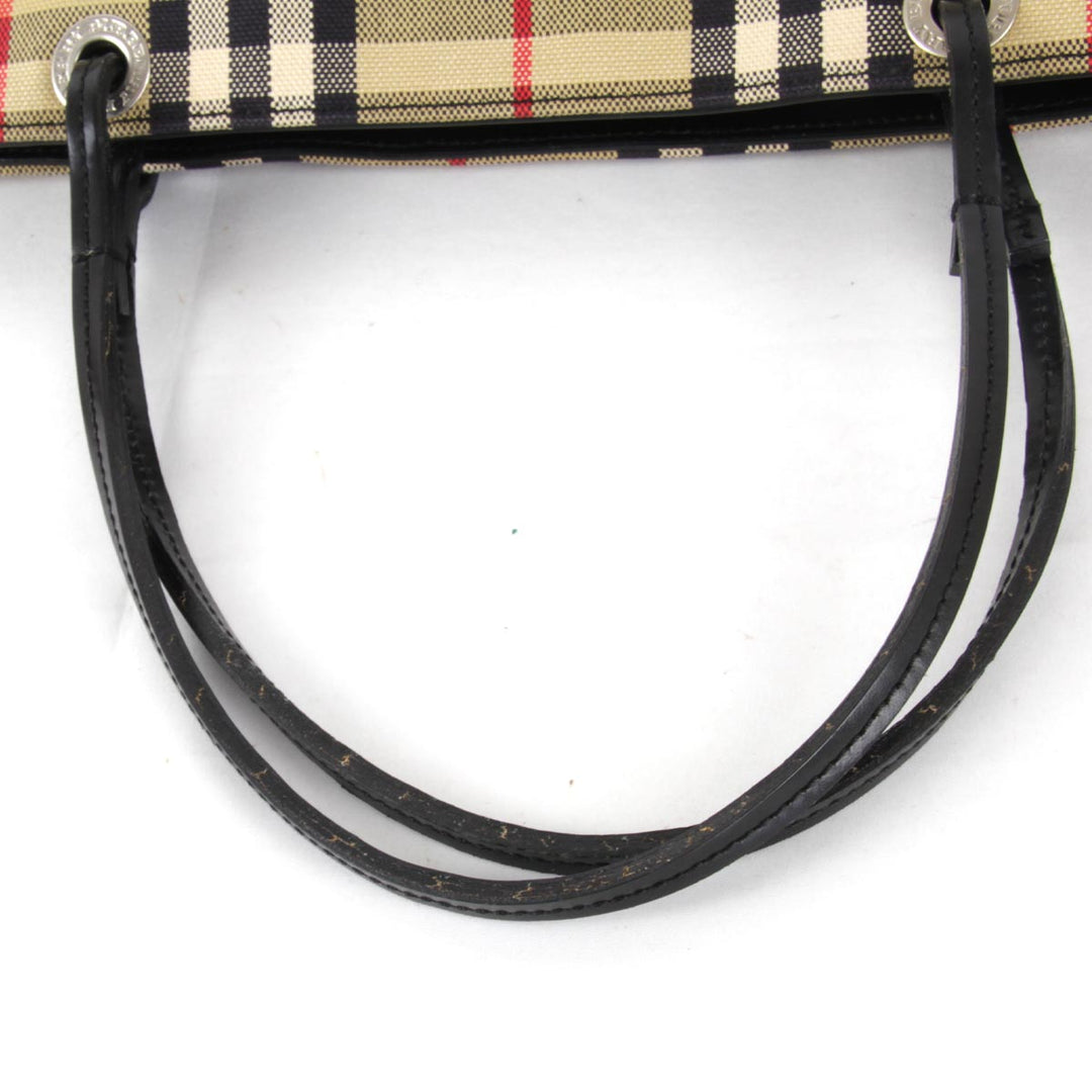 『USED』 
BURBERRY バーバリー 
 トートバッグ 
キャンバス ベージュ
