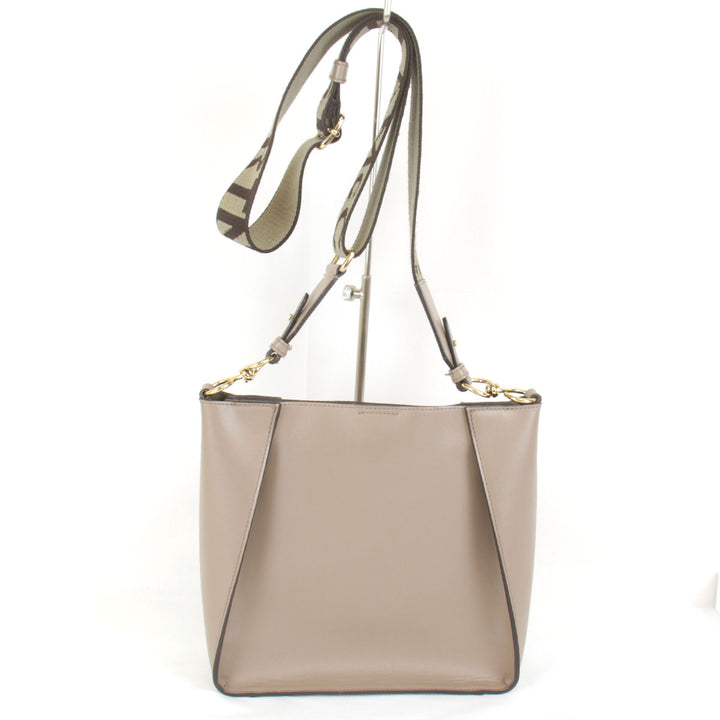 美品『USED』 
Stella McCartney ステラマッカートニー 
 ショルダーバッグ 
レザー ベージュ