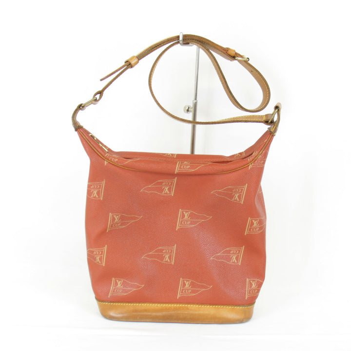 『USED』 
LOUIS VUITTON ルイ・ヴィトン 
 カップ ルトゥーケ M80027 ショルダーバッグ 
キャンバス オレンジ