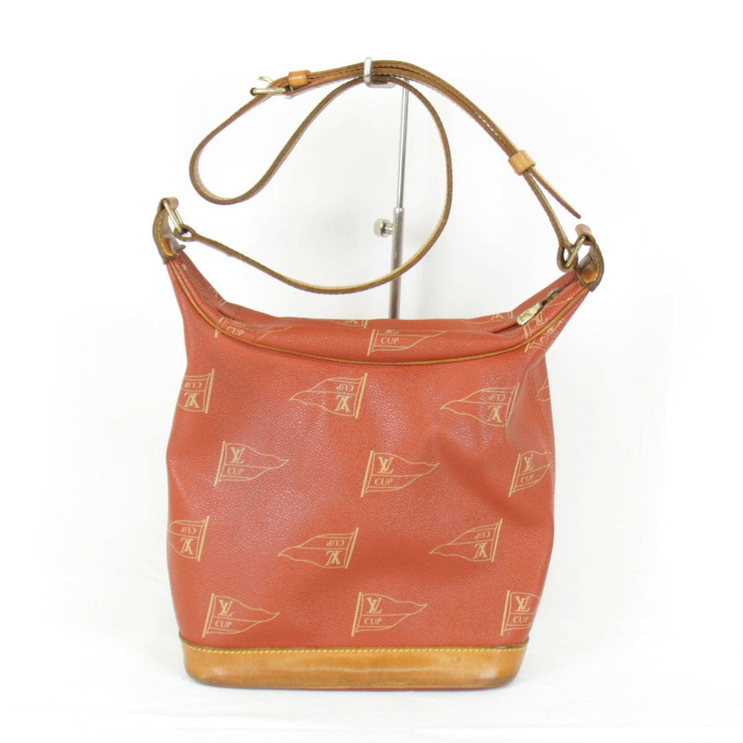 『USED』 
LOUIS VUITTON ルイ・ヴィトン 
 カップ ルトゥーケ M80027 ショルダーバッグ 
キャンバス オレンジ