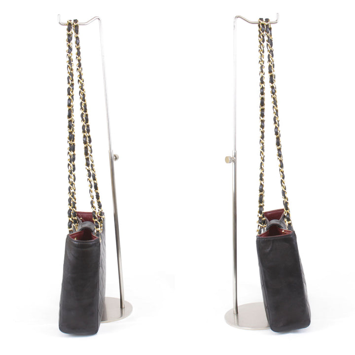 『USED』 
CHANEL シャネル 
 ショルダーバッグ 
ラムスキン ブラック