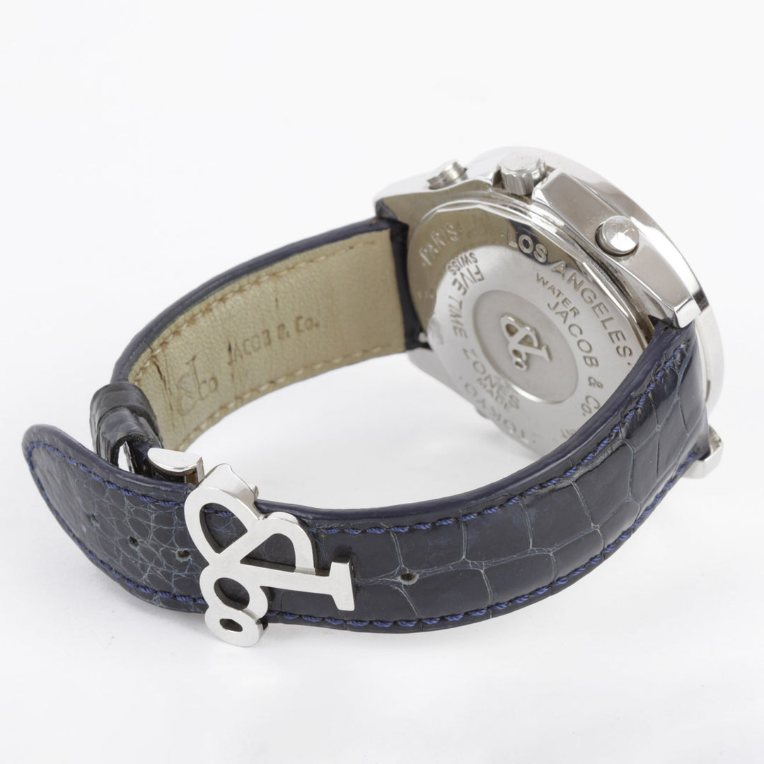 『USED』 
JACOB&CO  ファイブタイムゾーン JC11 
腕時計
 クォーツ メンズ