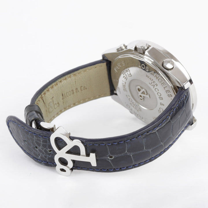『USED』 
JACOB&CO  ファイブタイムゾーン JC11 
腕時計
 クォーツ メンズ