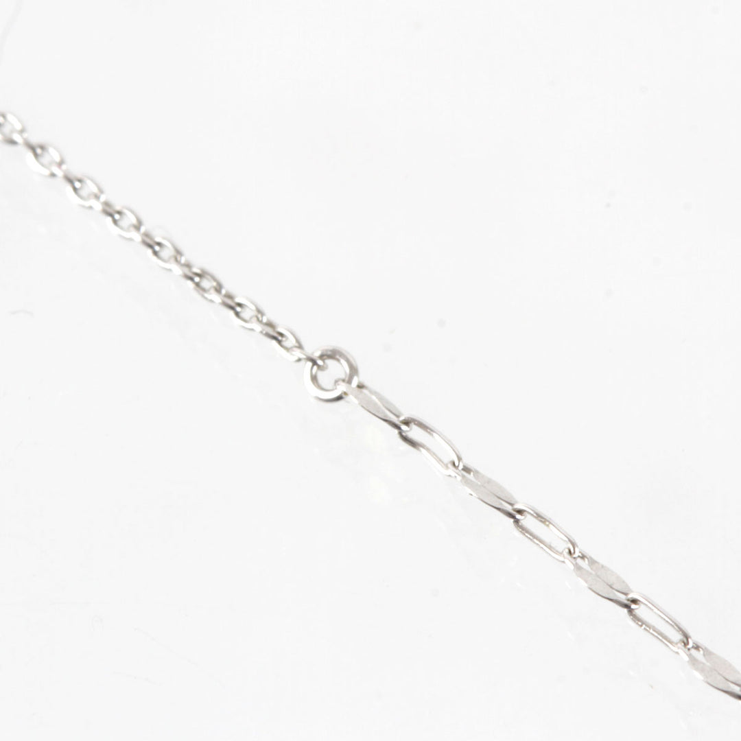 美品『USED』 K10WG 
 チェーン ピアス
 0.5g