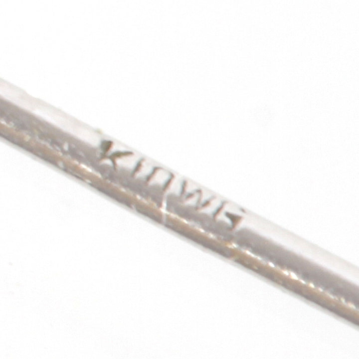 美品『USED』 K10WG 
 チェーン ピアス
 0.5g