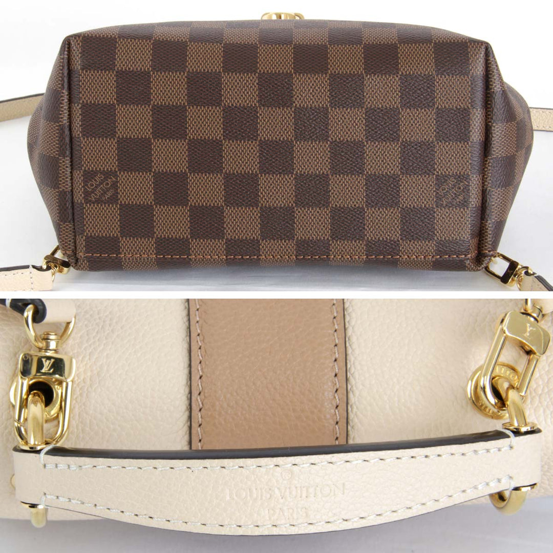 美品『ほぼ未使用』 
LOUIS VUITTON ルイ・ヴィトン 
 クラプトン N42259 リュック・デイパック 
ダミエキャンバス ダミエ・エベヌ