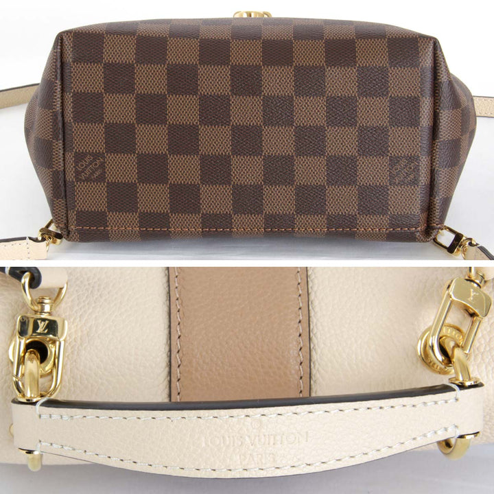 美品『ほぼ未使用』 
LOUIS VUITTON ルイ・ヴィトン 
 クラプトン N42259 リュック・デイパック 
ダミエキャンバス ダミエ・エベヌ