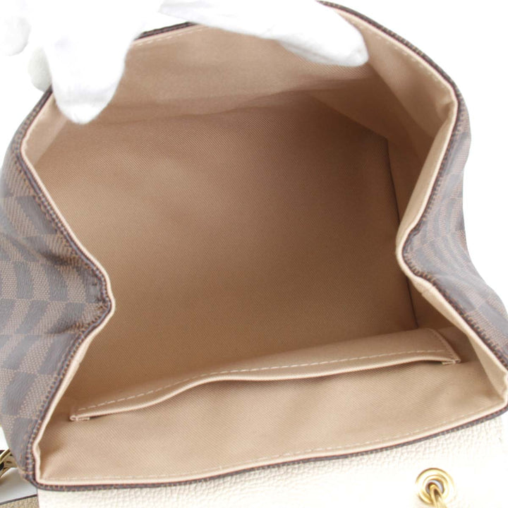 美品『ほぼ未使用』 
LOUIS VUITTON ルイ・ヴィトン 
 クラプトン N42259 リュック・デイパック 
ダミエキャンバス ダミエ・エベヌ