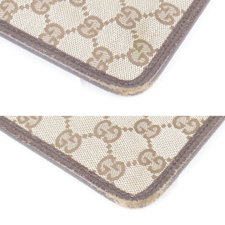『USED』 
GUCCI グッチ 
 27639/213317 ショルダーバッグ 
GGキャンバス ベージュ×ダークブラウン