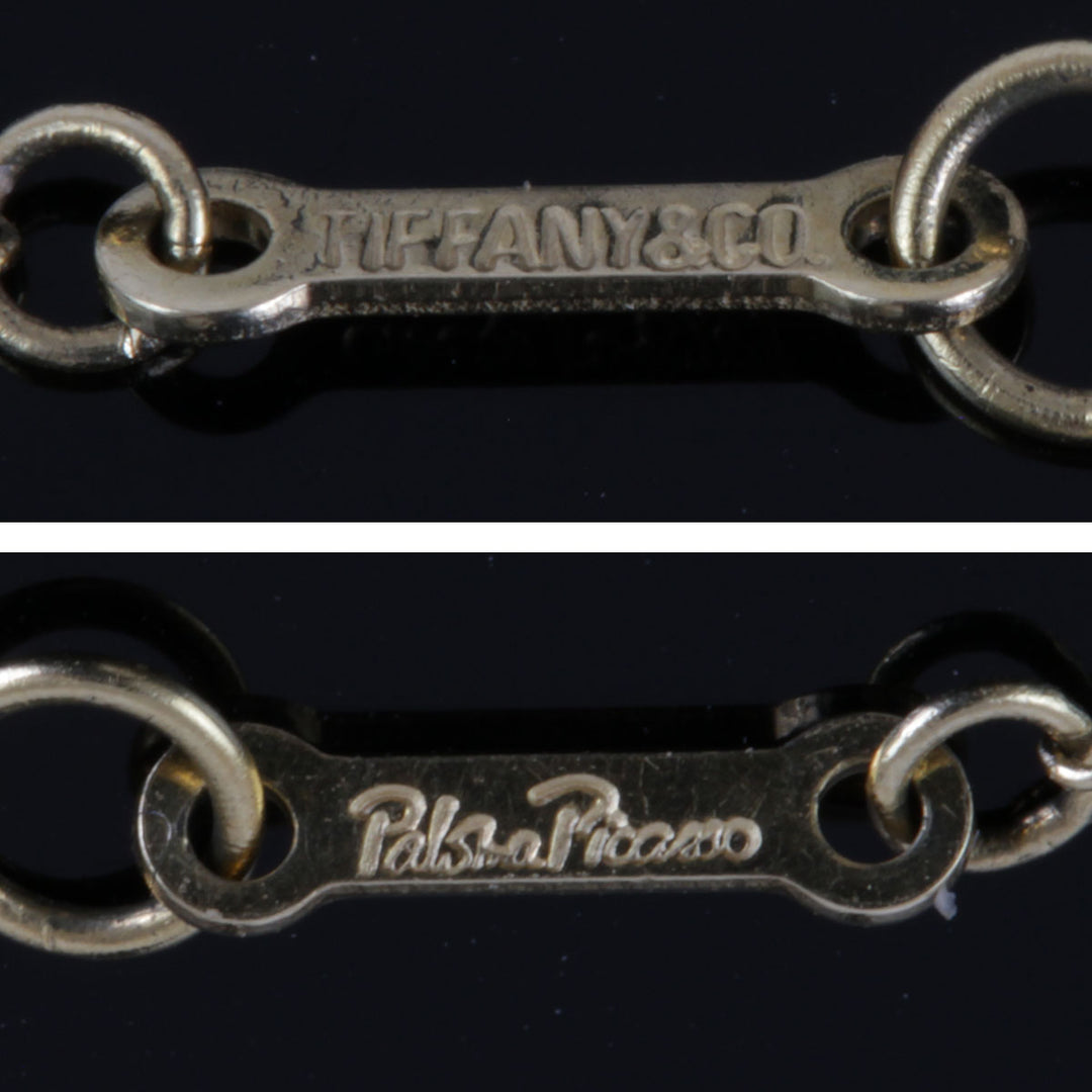 美品『USED』 K18 
TIFFANY&Co.  パロマ・ピカソ ラビングハート ネックレス
 2.6g