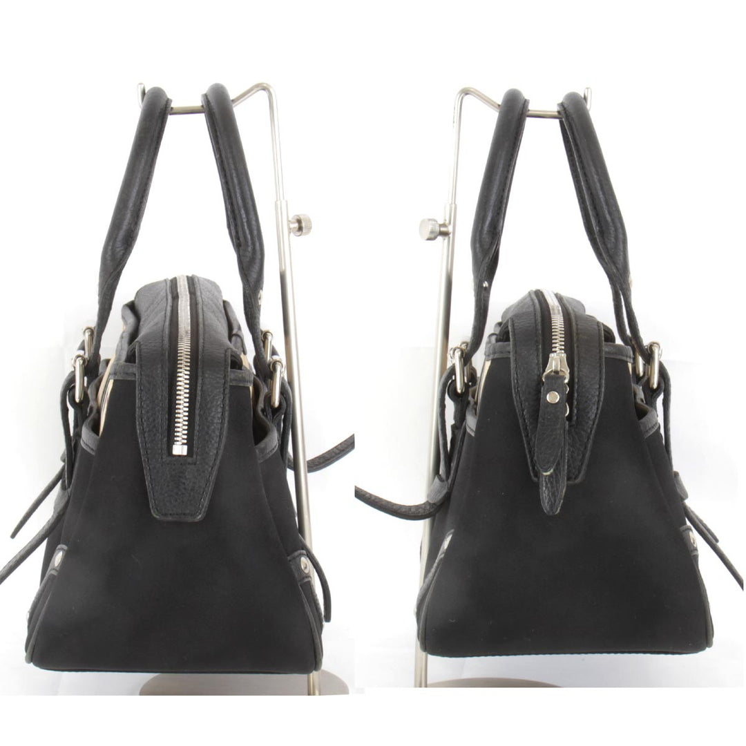 『USED』 
BURBERRY バーバリー 
 トートバッグ 
キャンバス ブラック