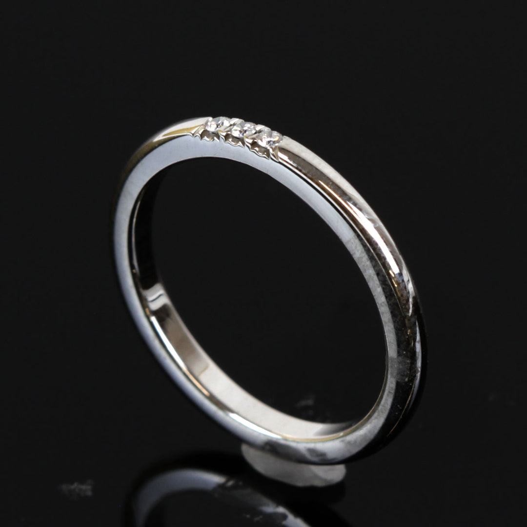 美品『USED』 Pt950 
TIFFANY&Co.  クラシックバンドリング リング・指輪
 3.2g