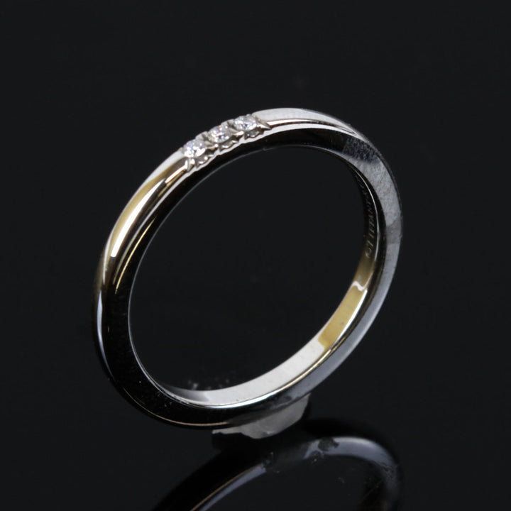 美品『USED』 Pt950 
TIFFANY&Co.  クラシックバンドリング リング・指輪
 3.2g