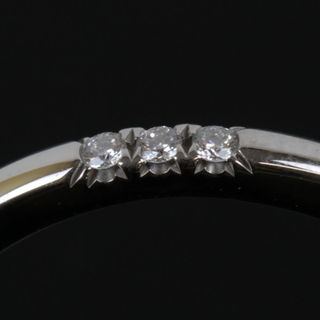 美品『USED』 Pt950 
TIFFANY&Co.  クラシックバンドリング リング・指輪
 3.2g