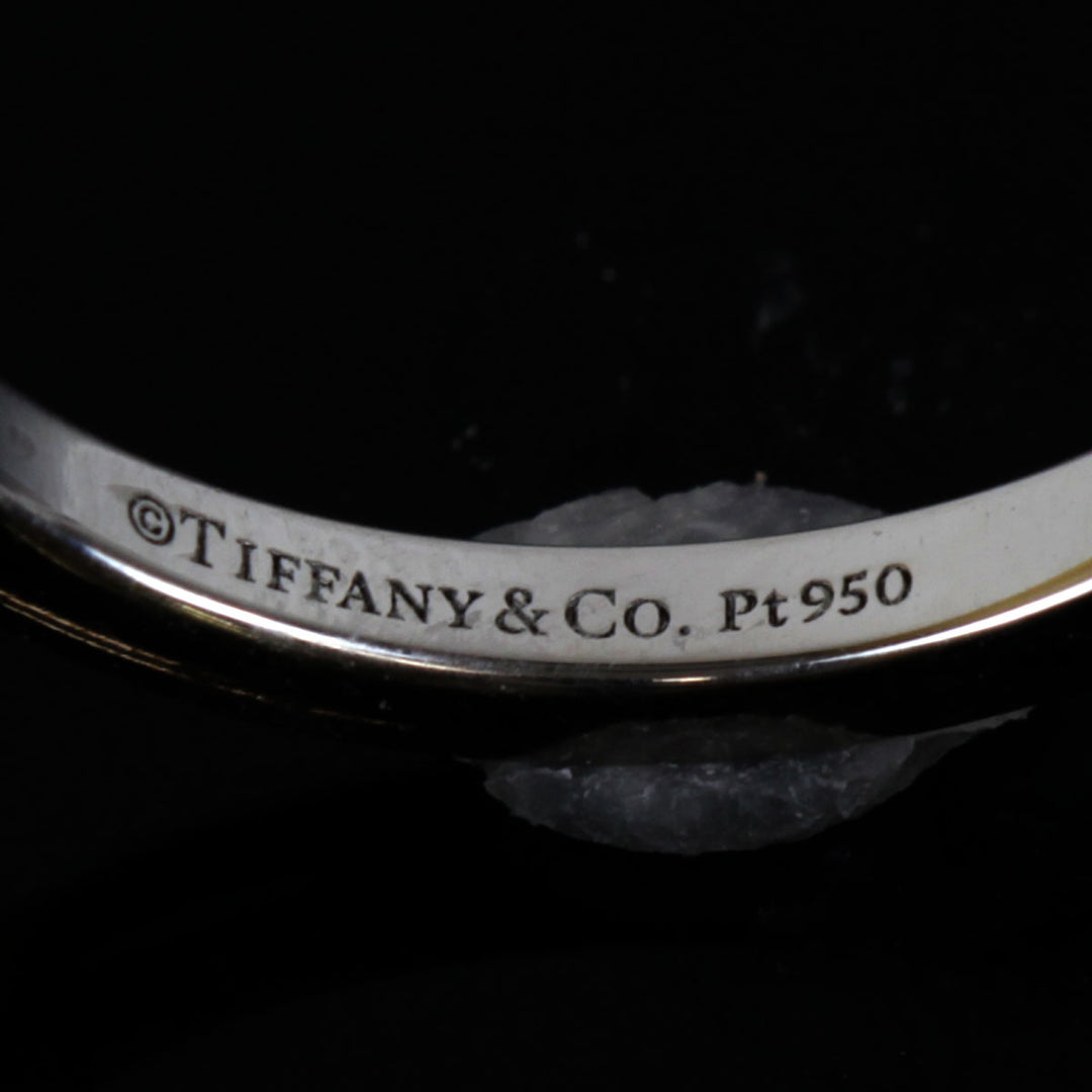 美品『USED』 Pt950 
TIFFANY&Co.  クラシックバンドリング リング・指輪
 3.2g