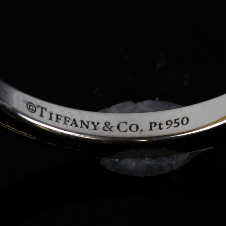 美品『USED』 Pt950 
TIFFANY&Co.  クラシックバンドリング リング・指輪
 3.2g