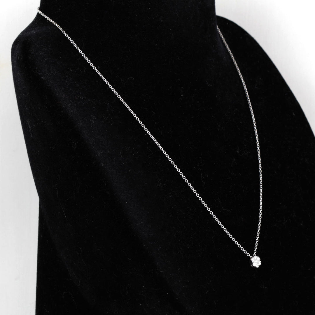 美品『USED』 K18WG/ダイヤモンド  
Ponte Vecchio ネックレス
 ダイヤモンド 0.14 2.1g