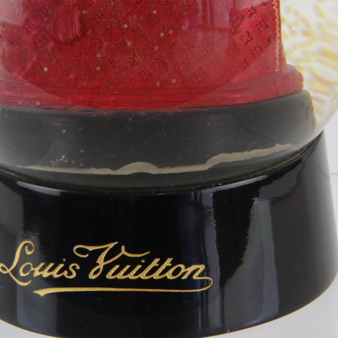 『USED』 
LOUIS VUITTON ルイ・ヴィトン 
 ノベルティ スノードーム アルマ オブジェ 
 ブラック×レッド