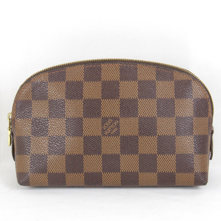 美品『USED』 
LOUIS VUITTON ルイ・ヴィトン 
 ポシェットコスメティック N47516 ポーチ 
ダミエキャンバス エベヌ