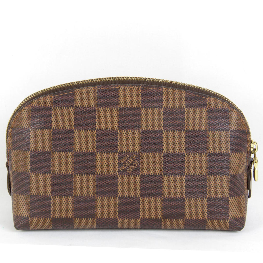 美品『USED』 
LOUIS VUITTON ルイ・ヴィトン 
 ポシェットコスメティック N47516 ポーチ 
ダミエキャンバス エベヌ