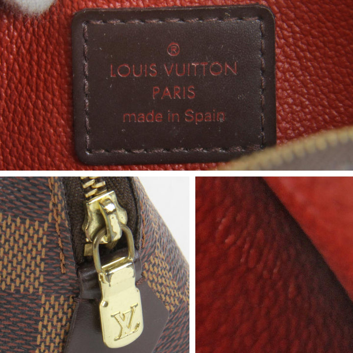 美品『USED』 
LOUIS VUITTON ルイ・ヴィトン 
 ポシェットコスメティック N47516 ポーチ 
ダミエキャンバス エベヌ