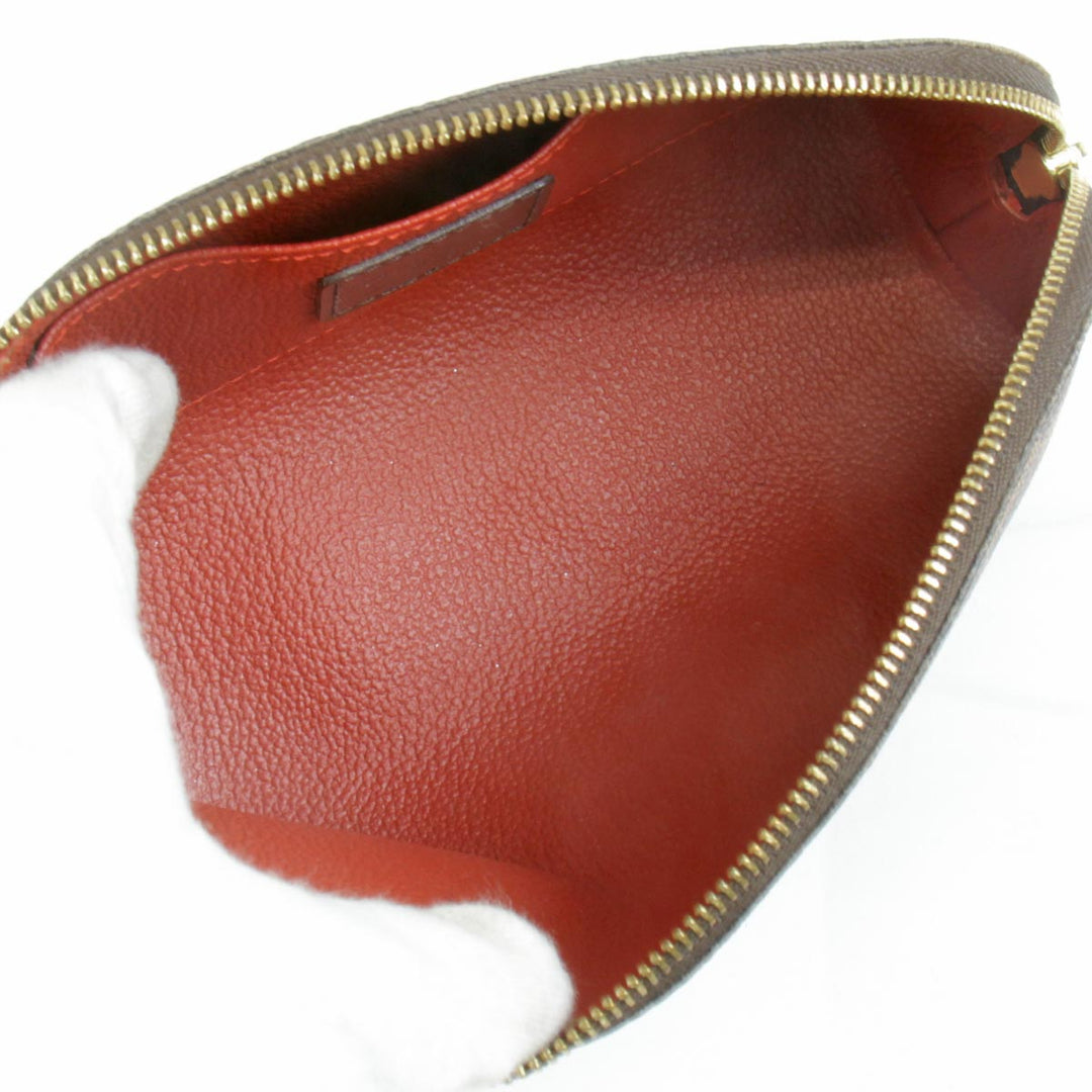 美品『USED』 
LOUIS VUITTON ルイ・ヴィトン 
 ポシェットコスメティック N47516 ポーチ 
ダミエキャンバス エベヌ
