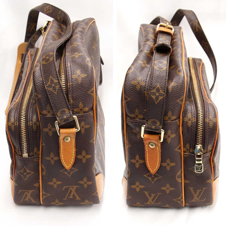 外観良好『USED/やや難あり』 
LOUIS VUITTON ルイ・ヴィトン 
 ナイル M45244 ショルダーバッグ 
モノグラムキャンバス モノグラム