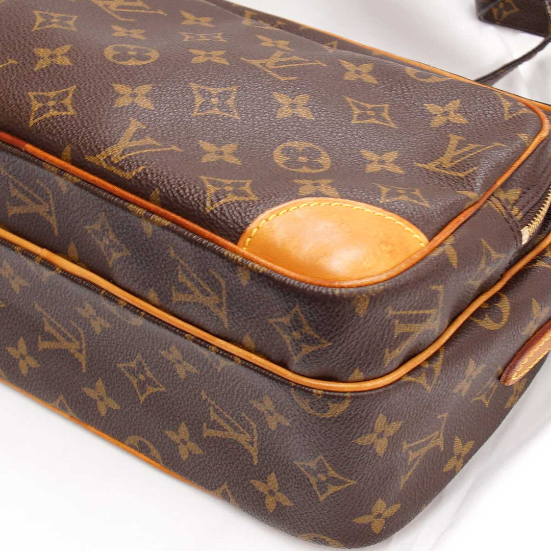 外観良好『USED/やや難あり』 
LOUIS VUITTON ルイ・ヴィトン 
 ナイル M45244 ショルダーバッグ 
モノグラムキャンバス モノグラム
