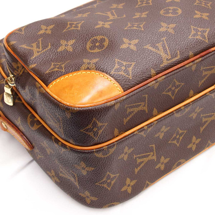 外観良好『USED/やや難あり』 
LOUIS VUITTON ルイ・ヴィトン 
 ナイル M45244 ショルダーバッグ 
モノグラムキャンバス モノグラム