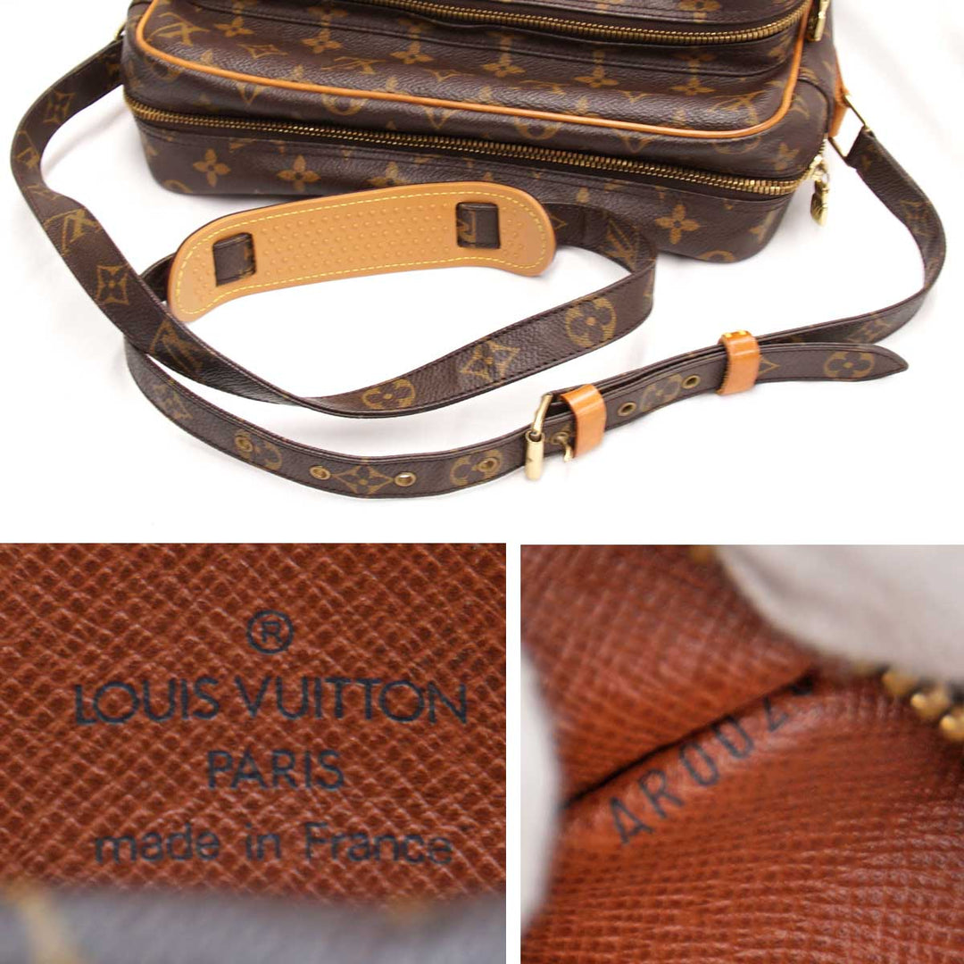 外観良好『USED/やや難あり』 
LOUIS VUITTON ルイ・ヴィトン 
 ナイル M45244 ショルダーバッグ 
モノグラムキャンバス モノグラム