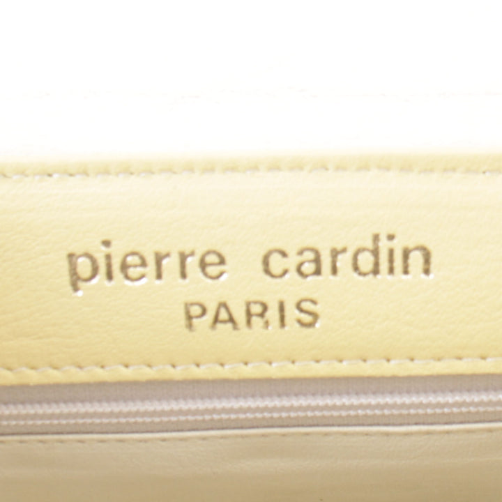 『USED』 
Pierre Cardin ピエールカルダン 
 ショルダーバッグ 
レザー サフランイエロー