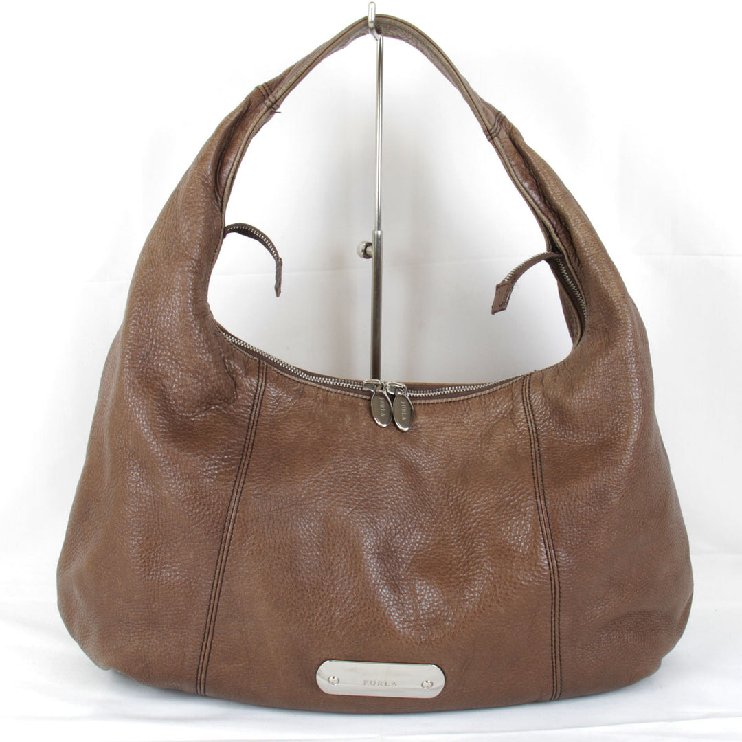 『USED』 
Furla フルラ 
 トートバッグ 
レザー ブラウン