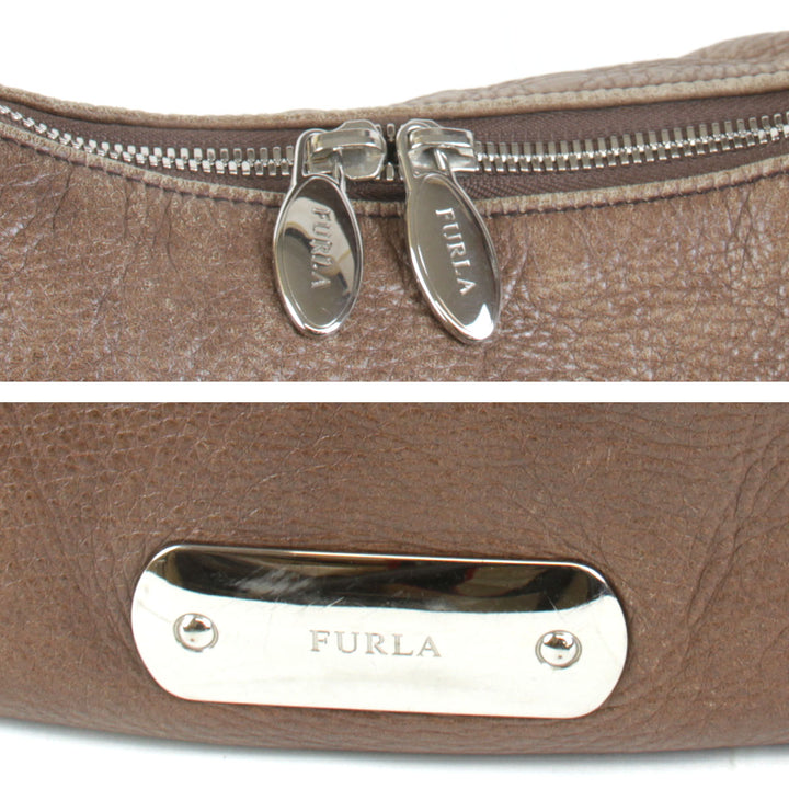 『USED』 
Furla フルラ 
 トートバッグ 
レザー ブラウン