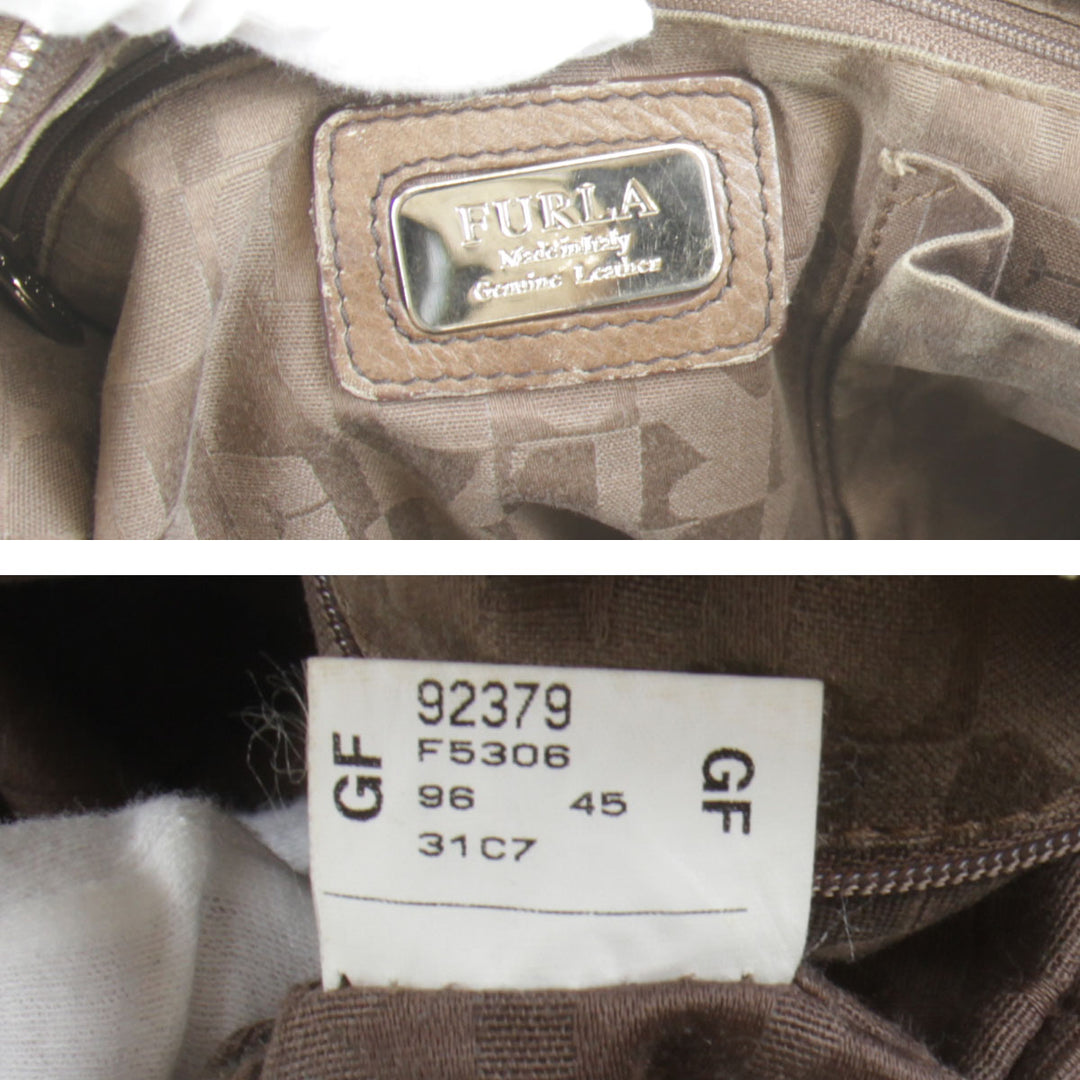 『USED』 
Furla フルラ 
 トートバッグ 
レザー ブラウン