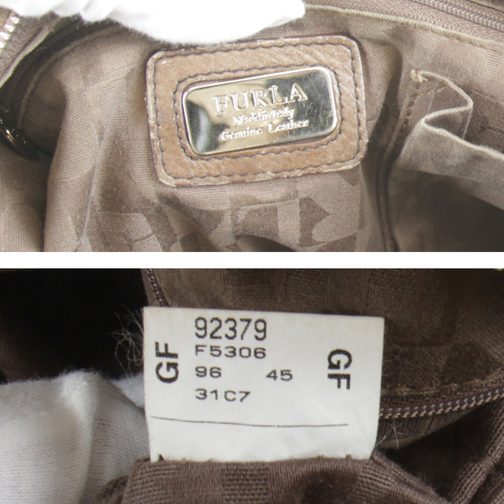『USED』 
Furla フルラ 
 トートバッグ 
レザー ブラウン