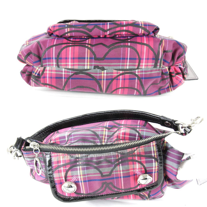『USED』 
COACH コーチ 
 14366 ショルダーバッグ 
ナイロン ピンク