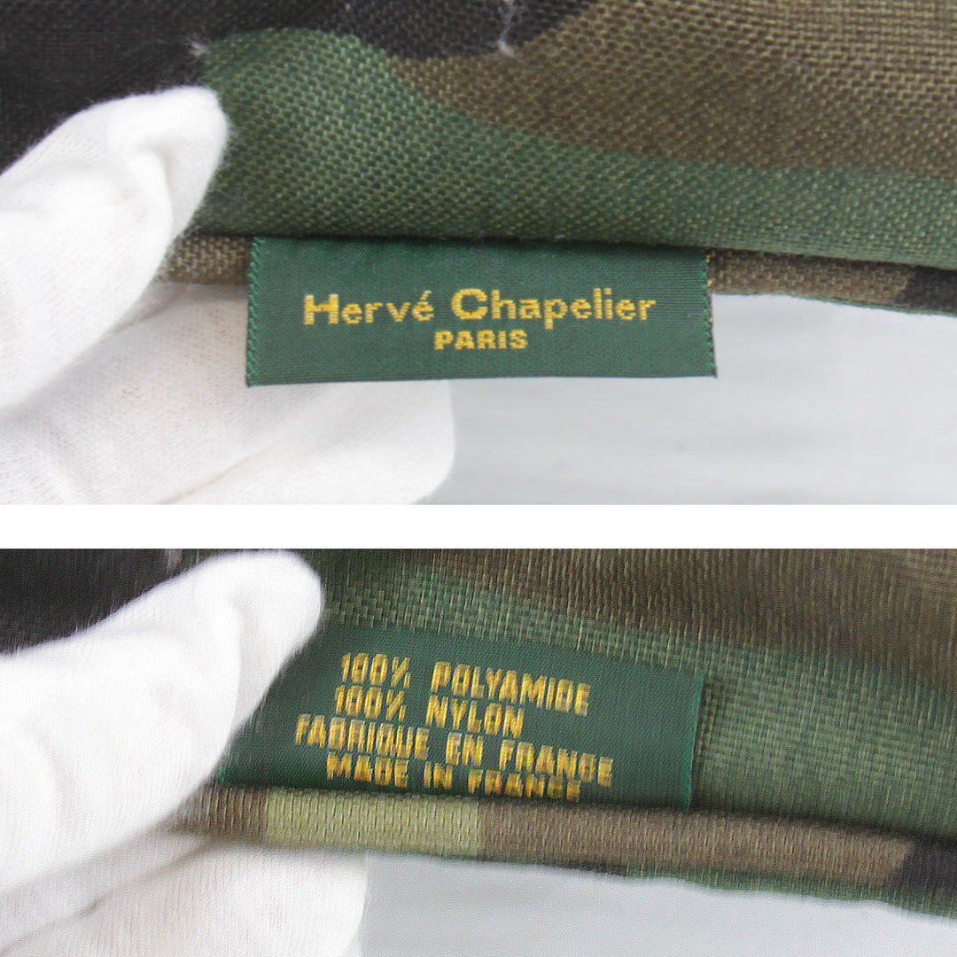 『USED』Herve Chapelier  
Herve Chapelier エルベ・シャプリエ 
 迷彩バッグ ハンドバッグ 
ナイロン 迷彩柄