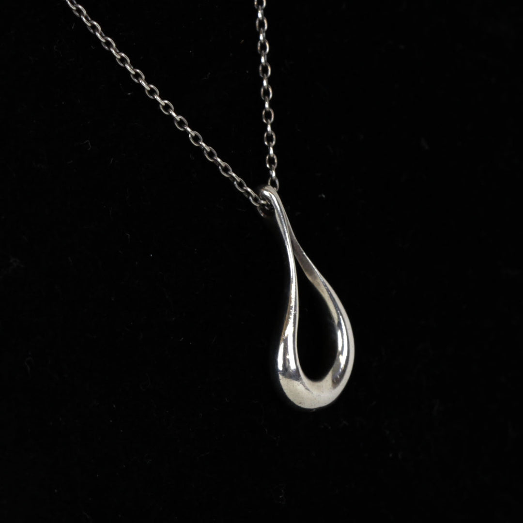 『USED』 シルバー925 
TIFFANY&Co.  オープンティアドロップ ネックレス
 2.8g