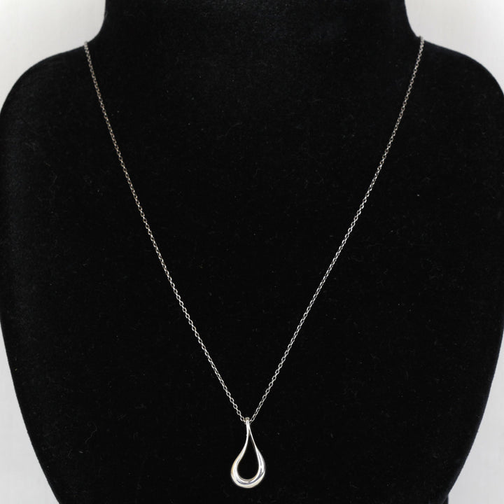 『USED』 シルバー925 
TIFFANY&Co.  オープンティアドロップ ネックレス
 2.8g