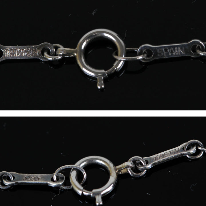 『USED』 シルバー925 
TIFFANY&Co.  オープンティアドロップ ネックレス
 2.8g