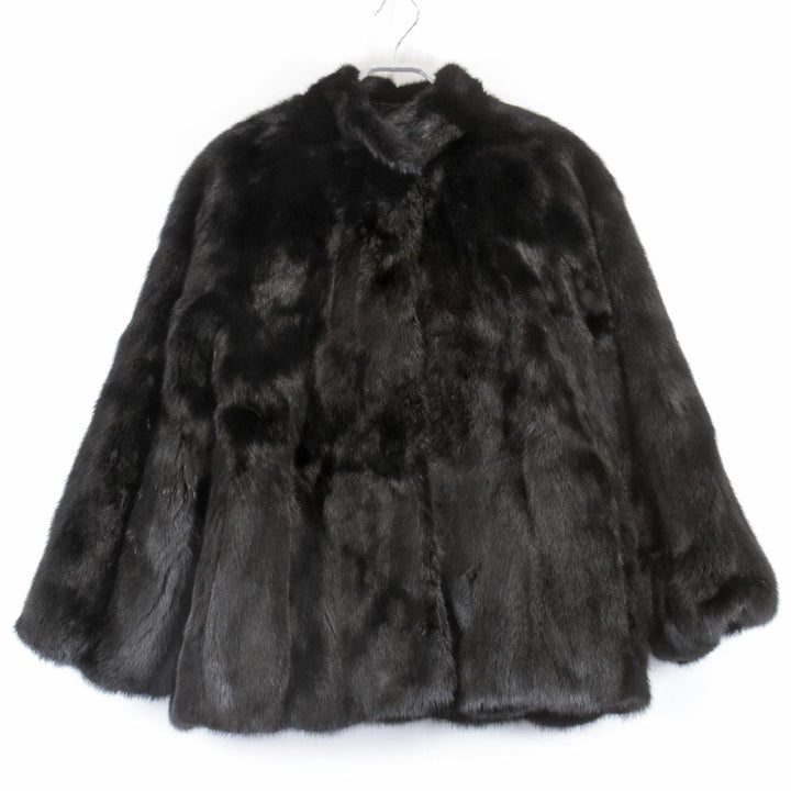 美品『USED』 
 
 ショートコート  毛皮 
ミンク ブラック