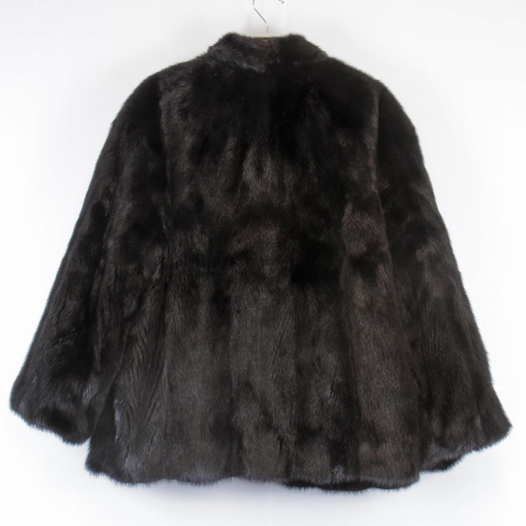 美品『USED』 
 
 ショートコート  毛皮 
ミンク ブラック
