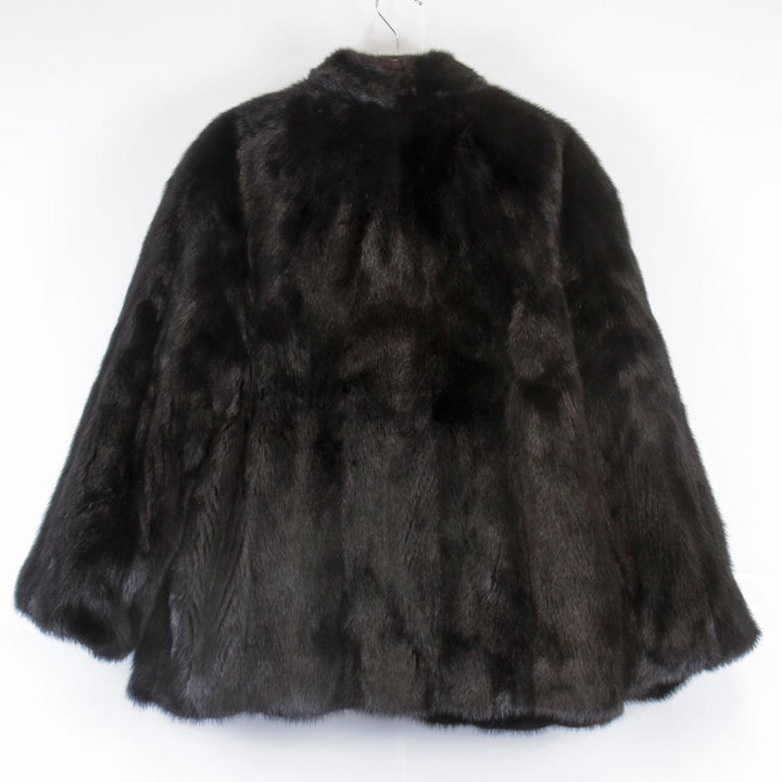 美品『USED』 
 
 ショートコート  毛皮 
ミンク ブラック