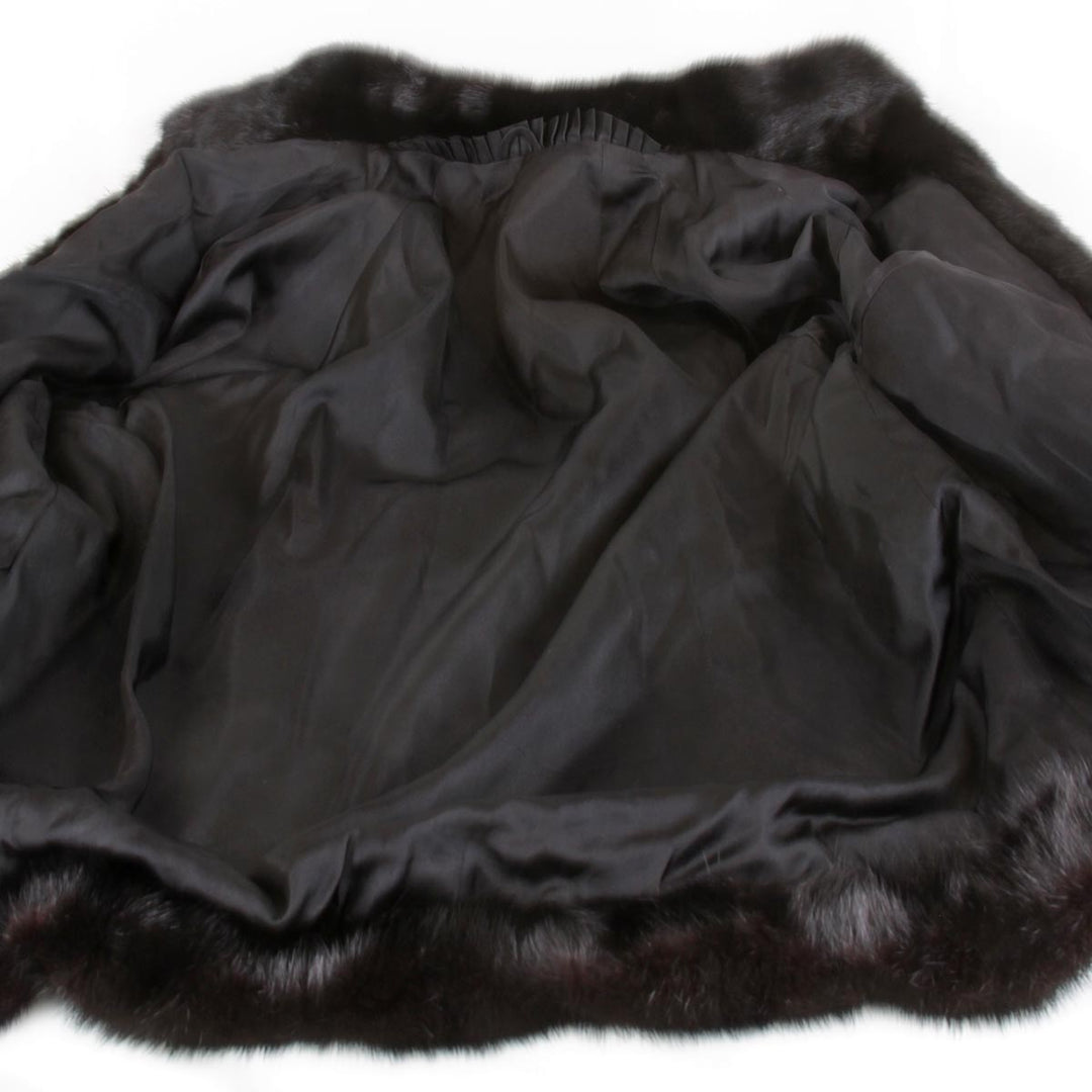 美品『USED』 
 
 ショートコート  毛皮 
ミンク ブラック
